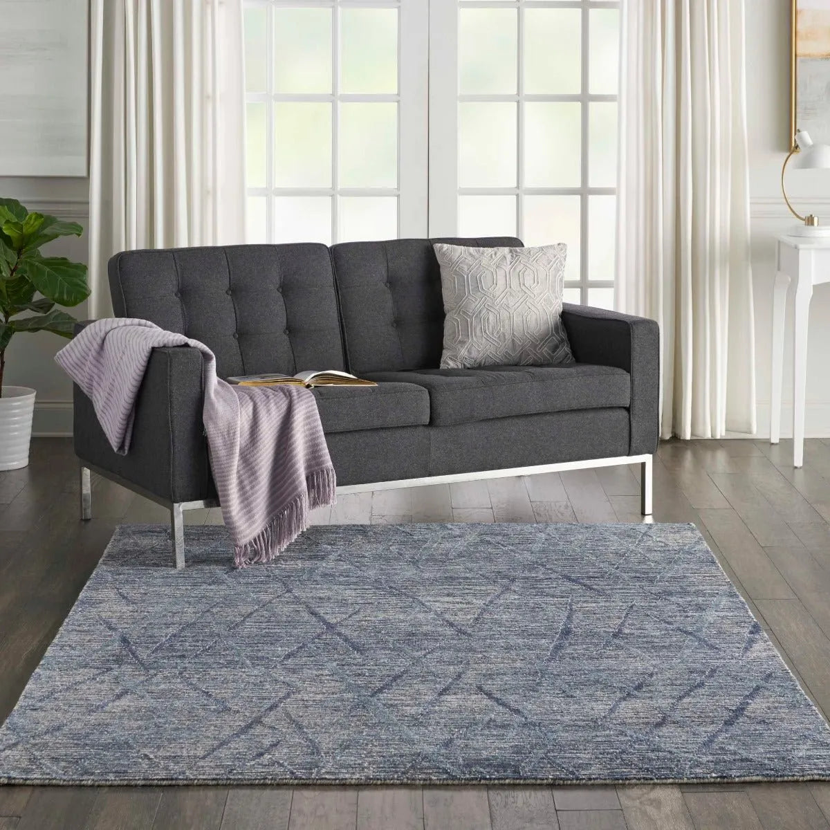 Ocean Ocp02 Indigo Rug