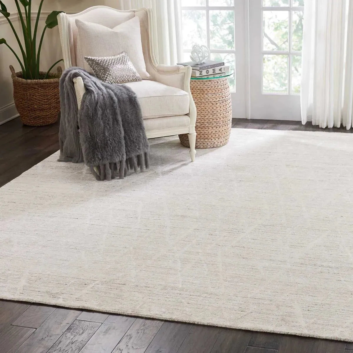 Ocean Ocp02 Pearl Rug