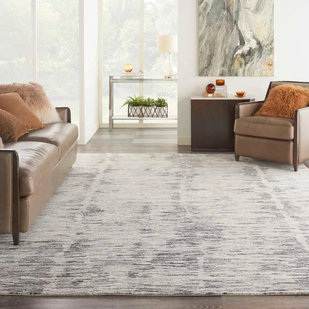 Ocean Ocp03 Cream/Charcoal Rug