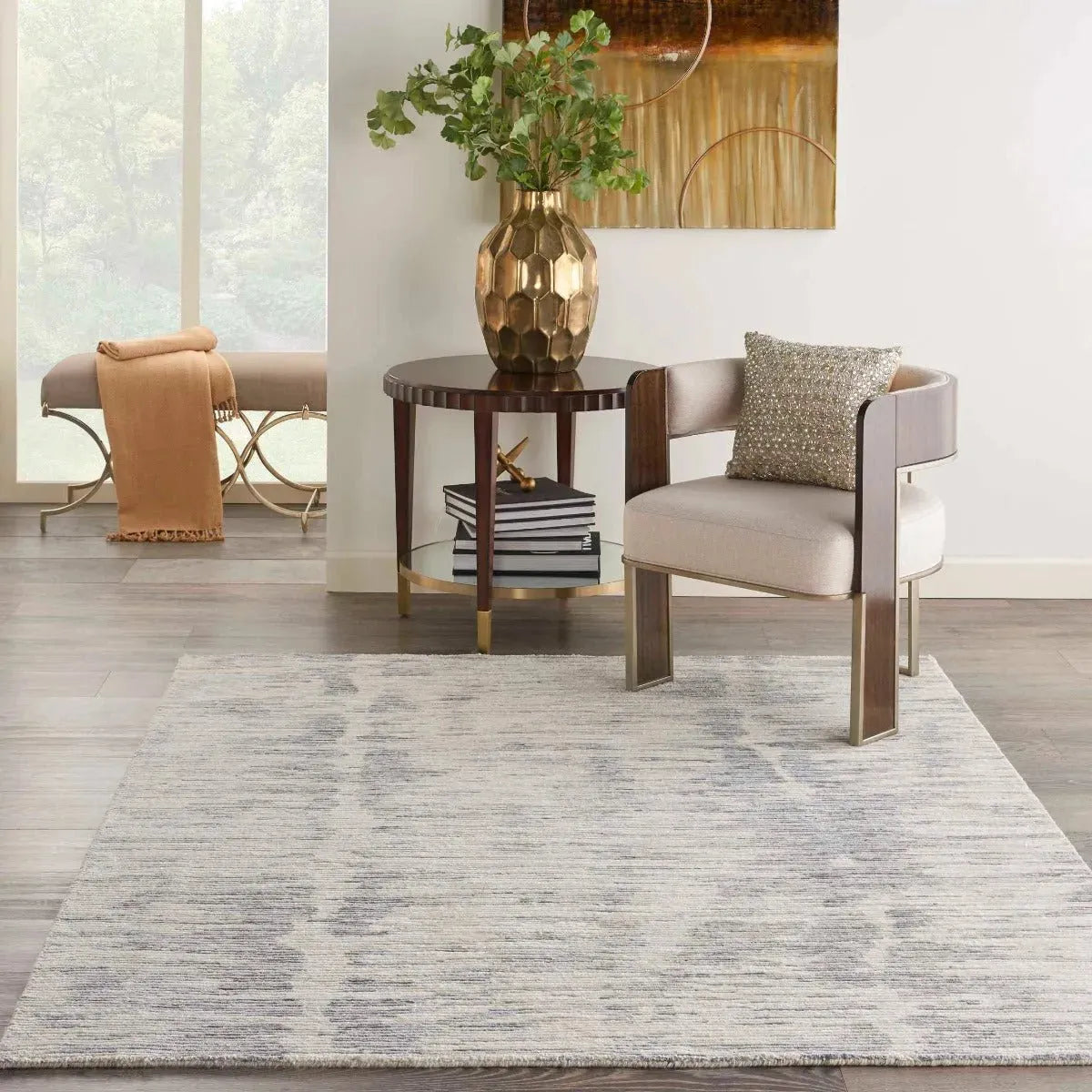 Ocean Ocp03 Ivory/Slate Rug