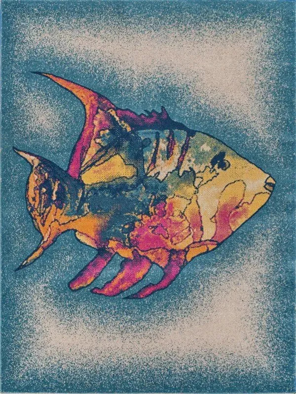 Oceania 81671CRU Cream/Blue Rug