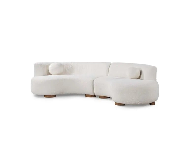 Octavia Sectional Ivory - Rug & Home