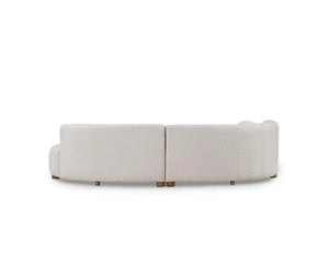 Octavia Sectional Ivory - Rug & Home