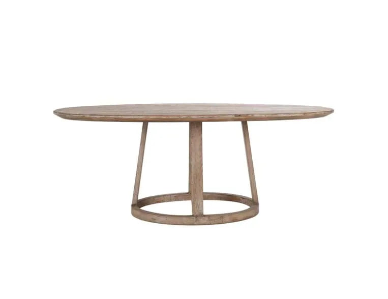 Olivia 78" Oval Dining Table - Rug & Home