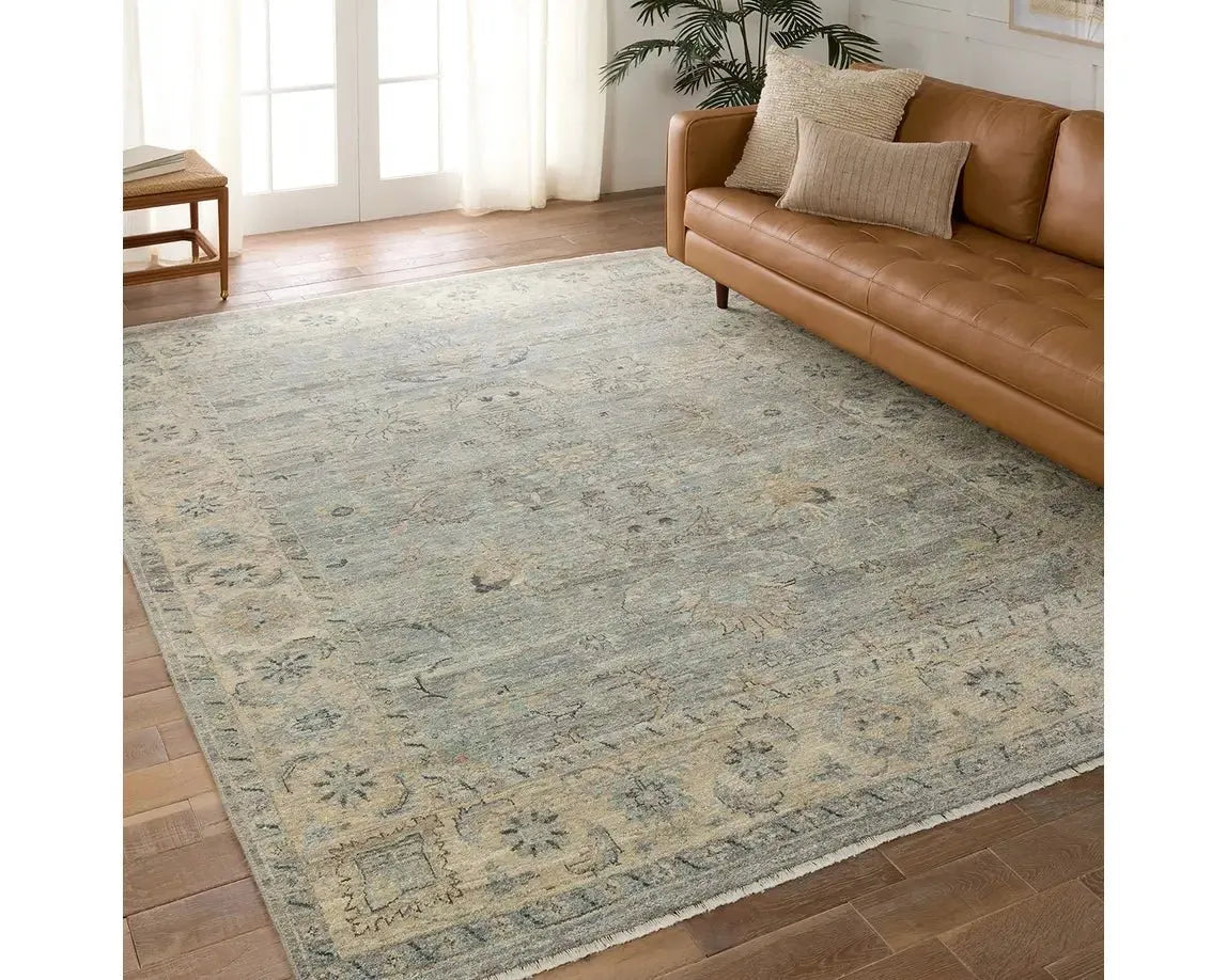 Orenda ORN05 Blue/Grey Rug - Rug & Home