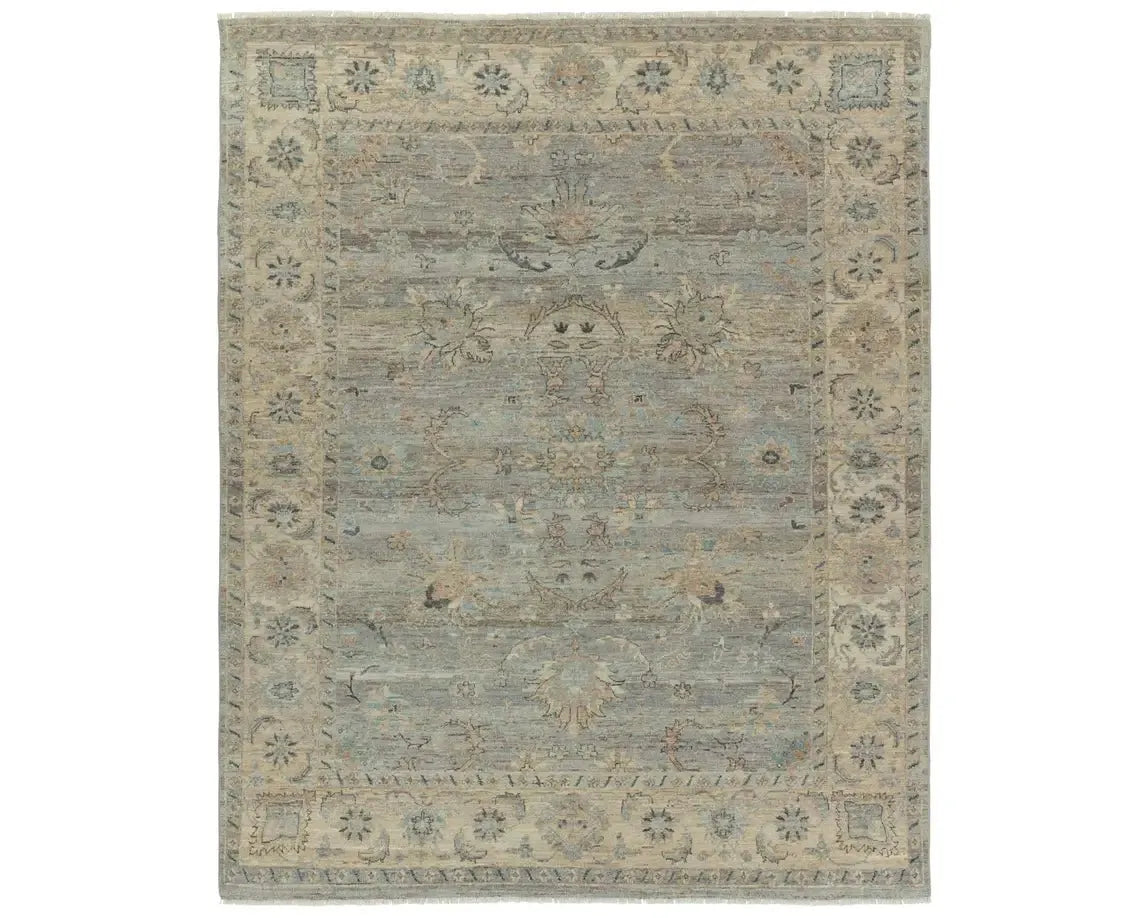 Orenda ORN05 Blue/Grey Rug - Rug & Home