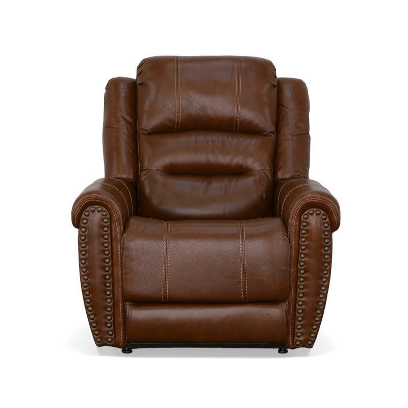 Oscar Leather Power Lift Recliner with Power Headrest and Lumbar - Rug & Home