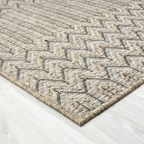 Oslo 82117BBN Beige/Brown Rug - Rug & Home