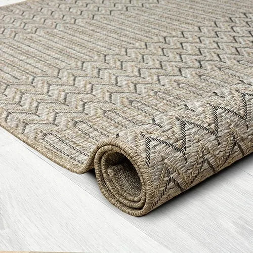 Oslo 82117BBN Beige/Brown Rug - Rug & Home