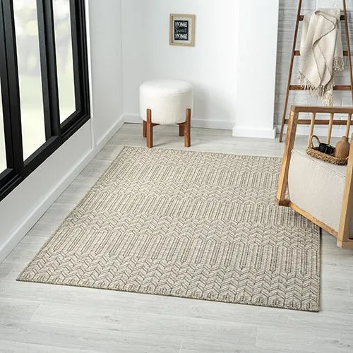 Oslo 82117BBN Beige/Brown Rug - Rug & Home