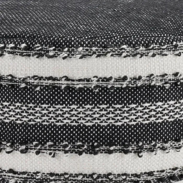 Outdoor Pillow VJ088 Black Pouf