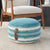 Outdoor Pillow VJ088 Turquoise Pouf - Rug & Home