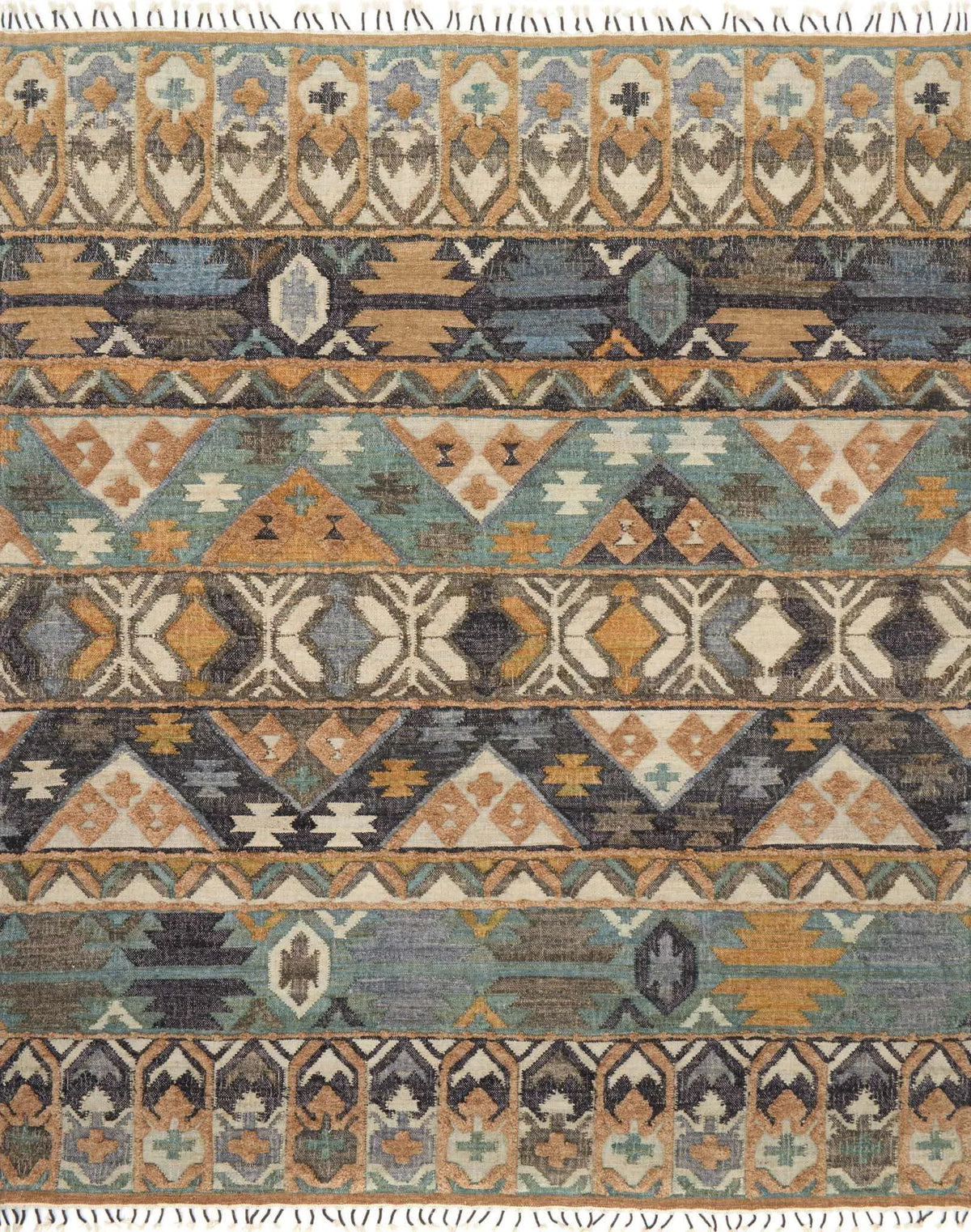 Owen OW 02 Ocean / Camel Rug - Rug & Home