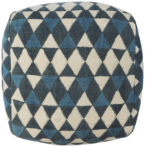 Pacifica 34001MLT Multi Pouf - Rug & Home