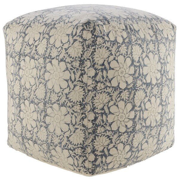 Pacifica 34027MLT Multi Pouf - Rug & Home