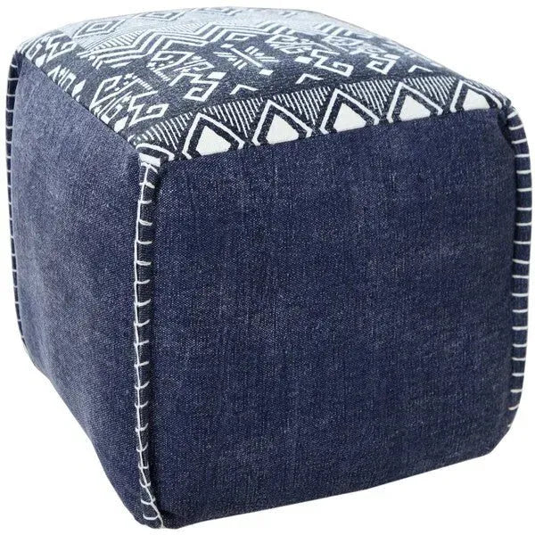 Pacifica 34042BLU Blue Pouf