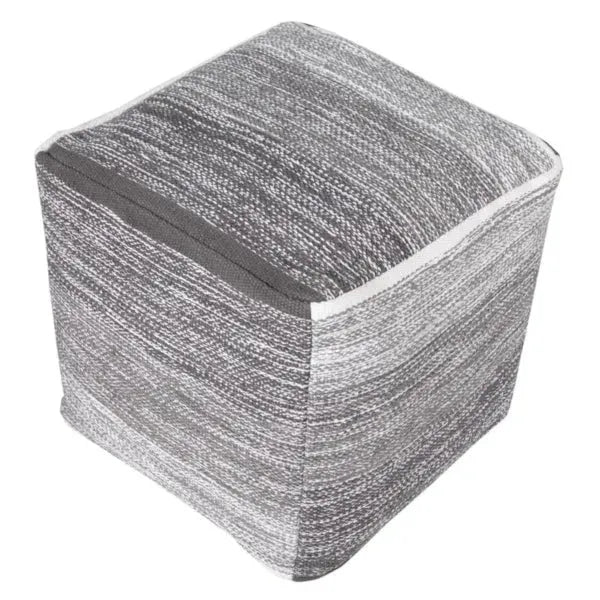 Pacifica 99714GRY Grey Pouf
