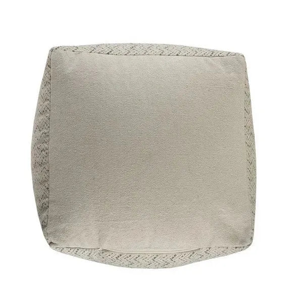 Pacifica 99771BLK Black Pouf