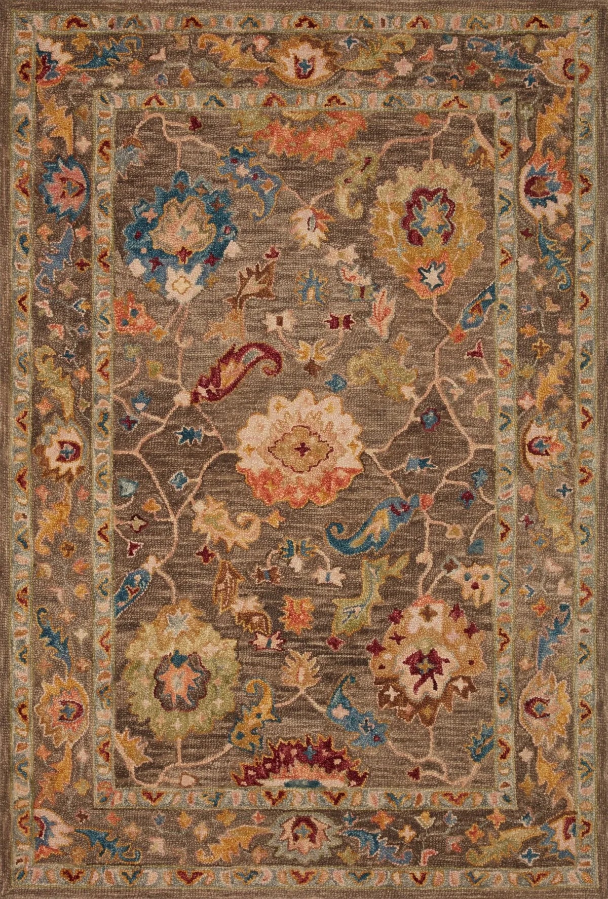 Padma Pma-01 Charcoal/Multi Rug - Rug & Home