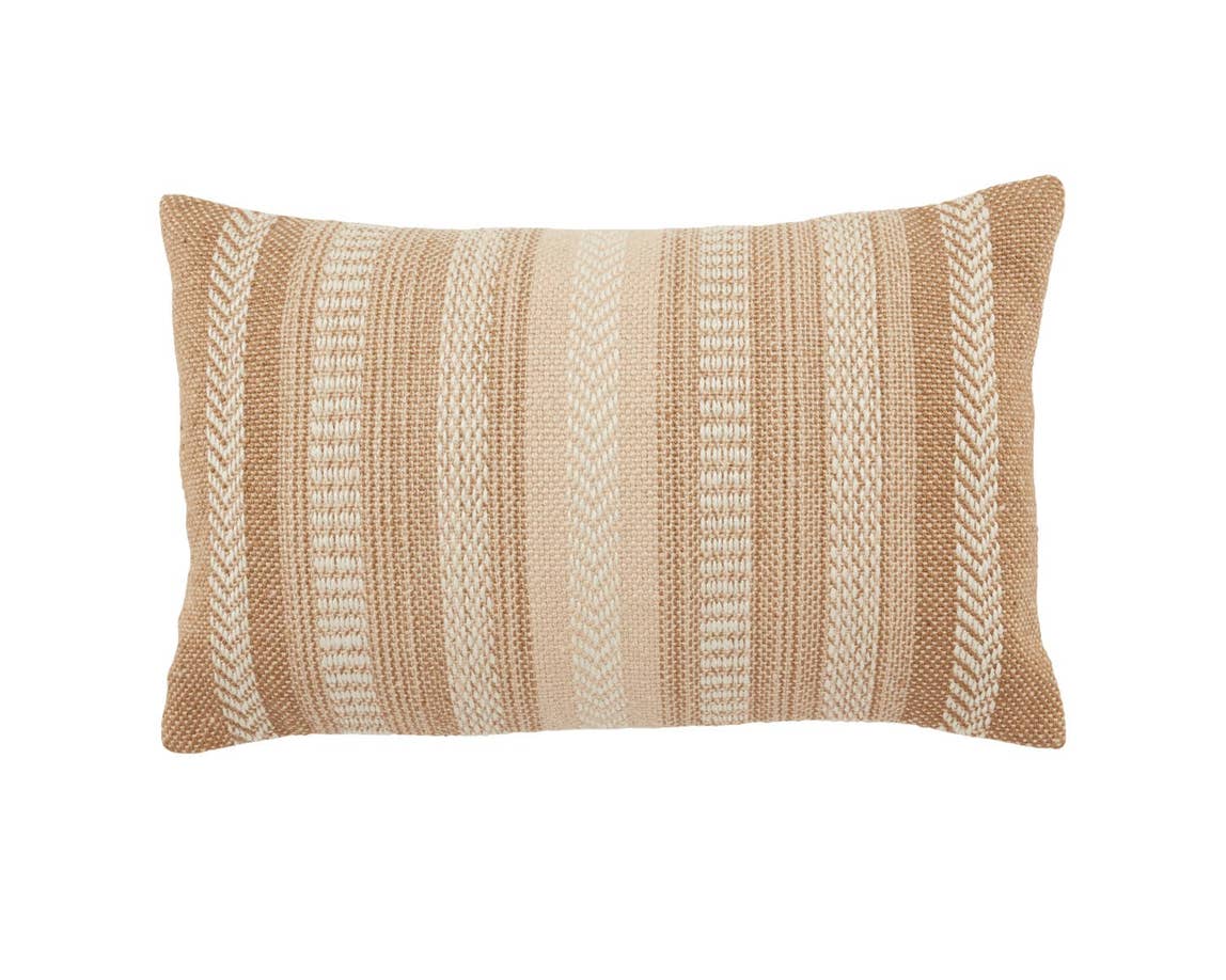 Pampas PMP01 Beige/Ivory Pillow - Rug & Home