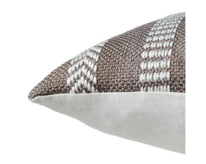 Pampas PMP05 Grey/Ivory Pillow - Rug & Home