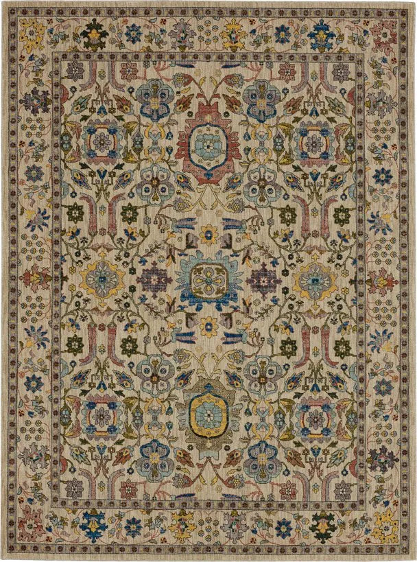 Pandora 92612 5676 Enmity Dark Beige Rug - Rug & Home