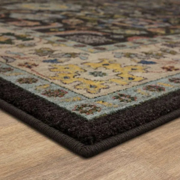 Pandora 92612 5691 Enmity Charcoal Rug - Rug & Home