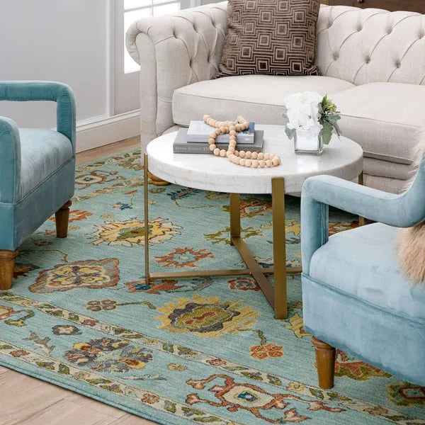 Pandora 92620 50101 Desire Blue Rug - Rug & Home