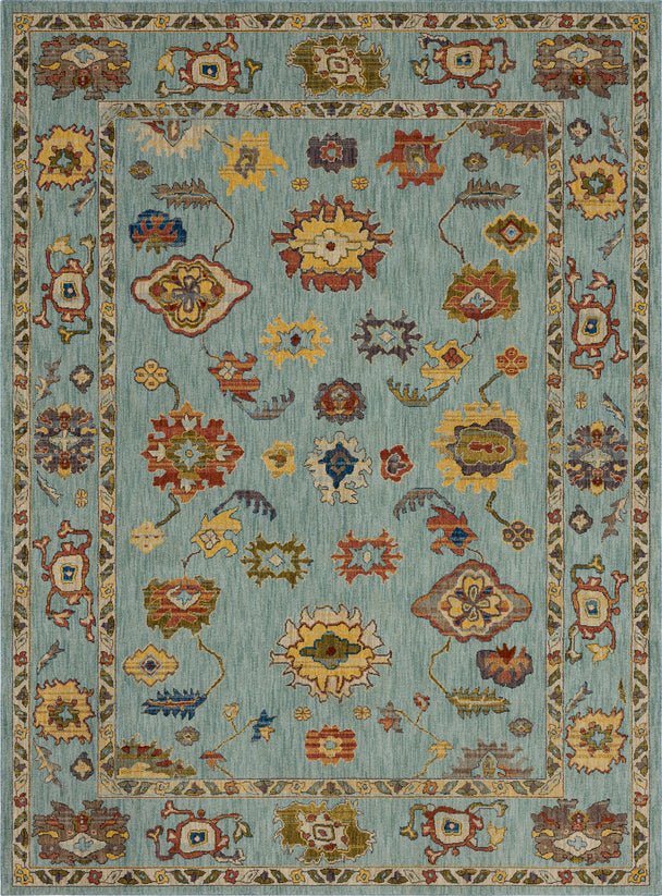 Pandora 92620 50101 Desire Blue Rug - Rug & Home