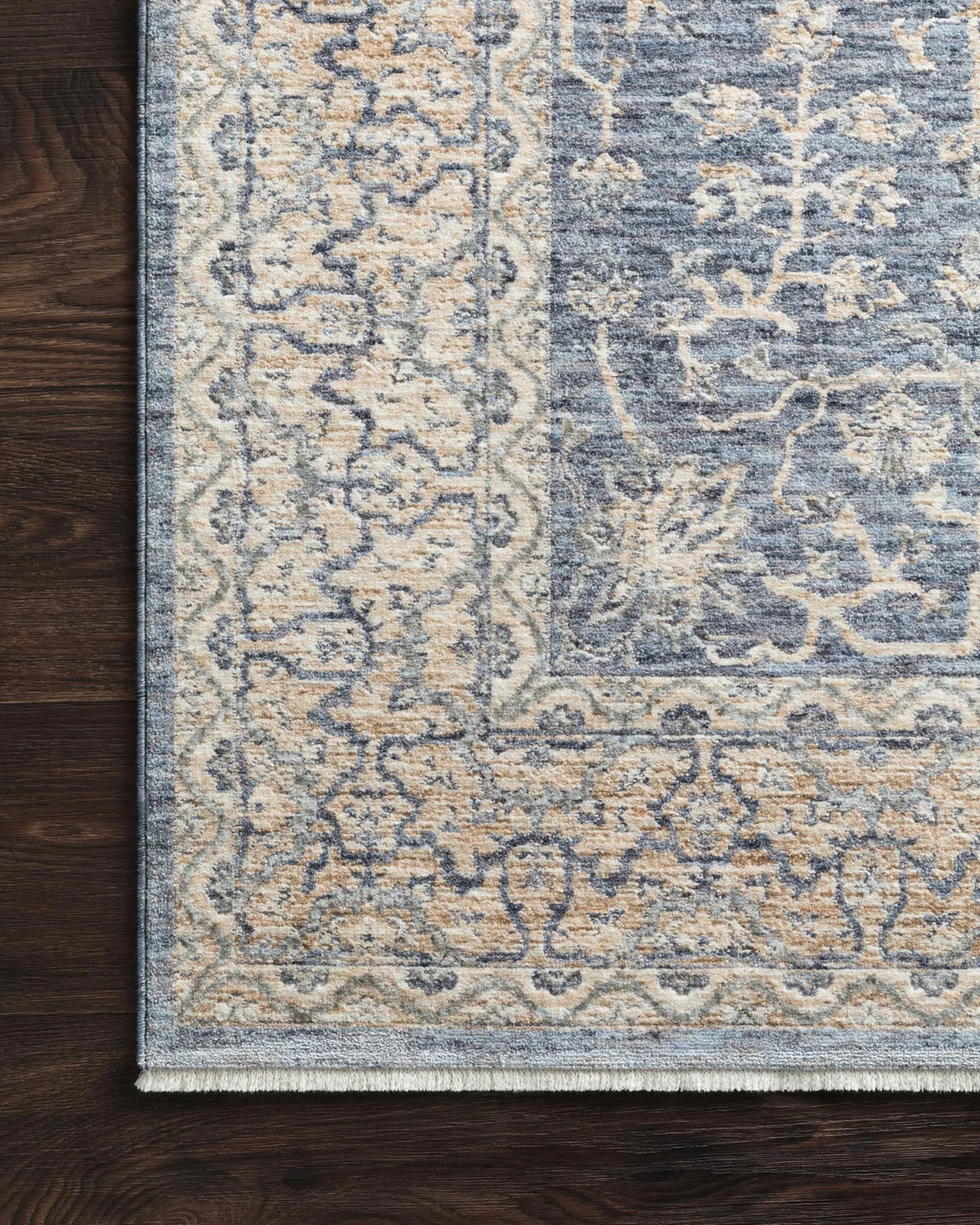 Pandora PAN-04 Dark Blue/Ivory Rug - Rug & Home