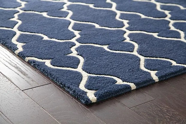 PANTONE UNIVERSE Optic 41104 Navy Ivory Rug - Rug & Home