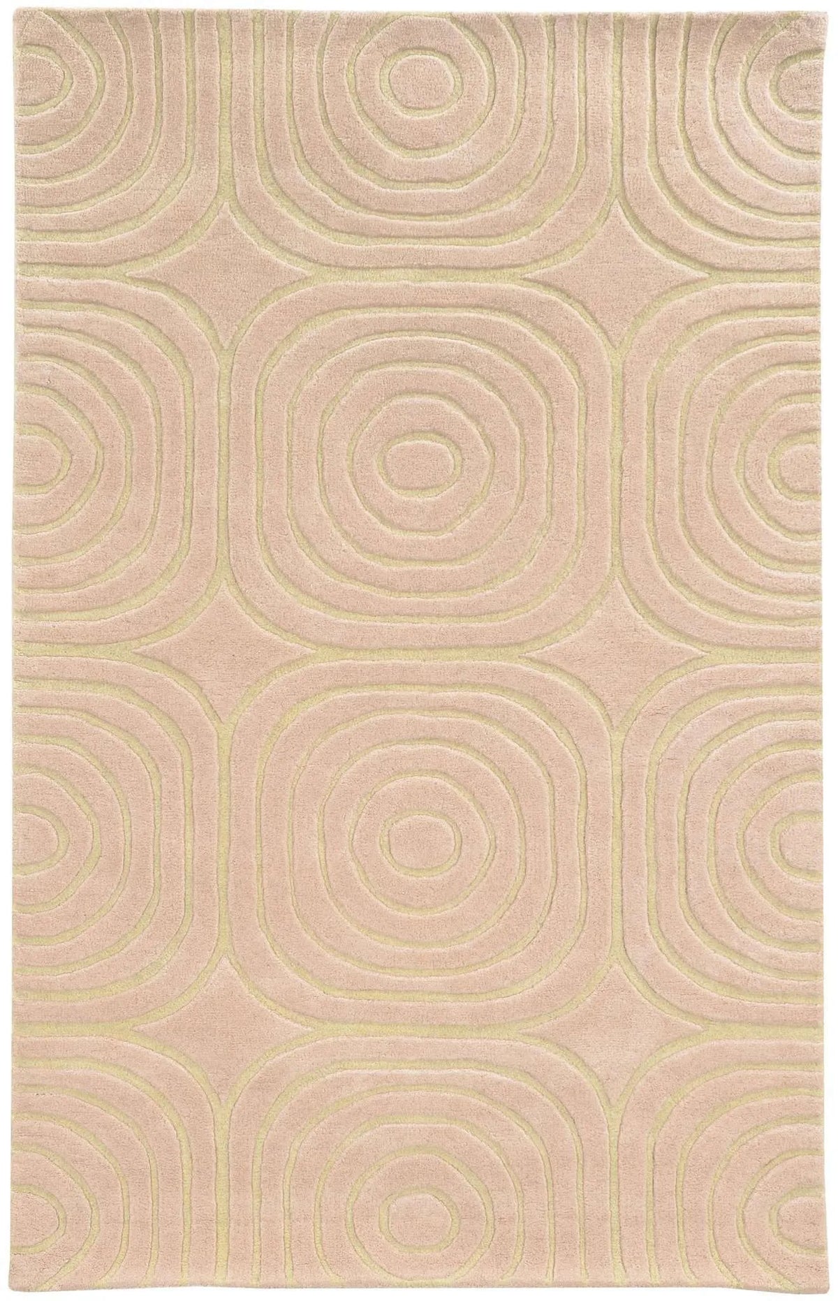 PANTONE UNIVERSE Optic 41108 Pink / Ivory Rug - Rug & Home