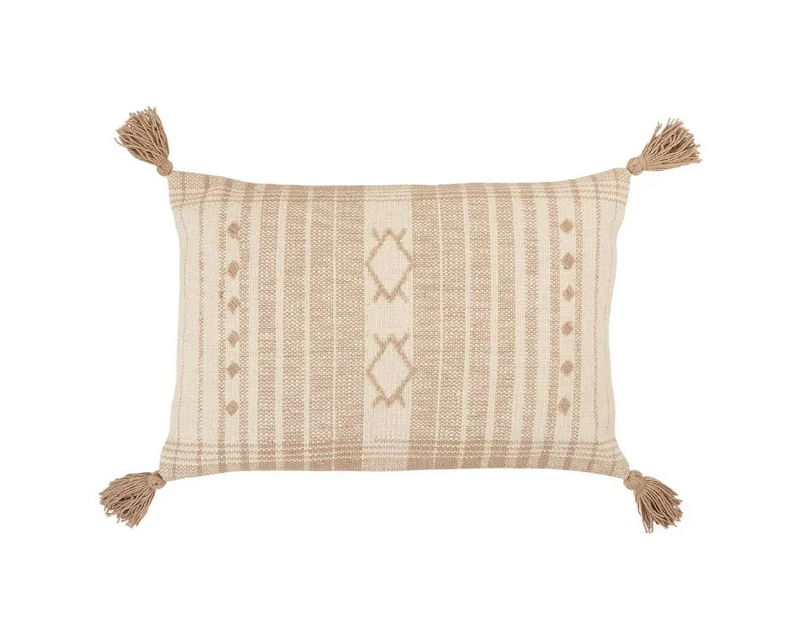 Parable PRB01 Taupe/Cream Pillow