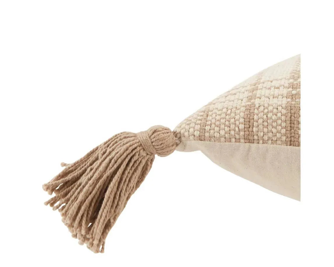 Parable PRB01 Taupe/Cream Pillow