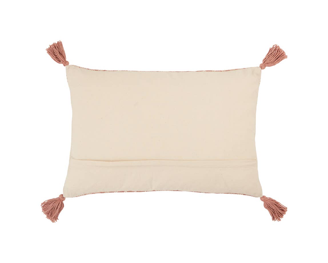 Parable PRB02 Pink/Cream Pillow - Rug & Home