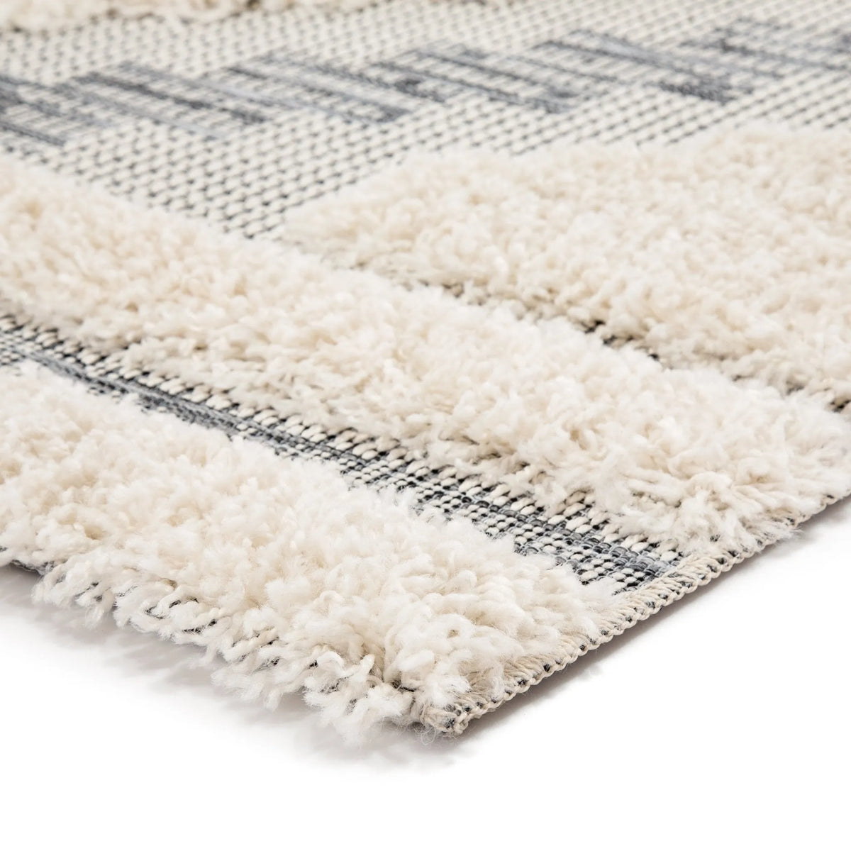 Parades PAD01 Sani Gray/Cream Rug - Rug & Home