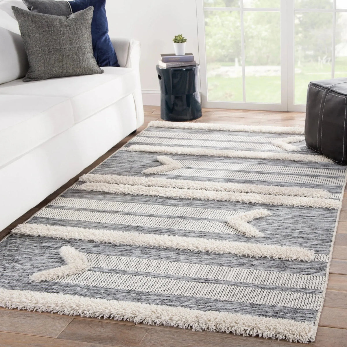 Parades PAD03 Hanai Gray/Cream Rug