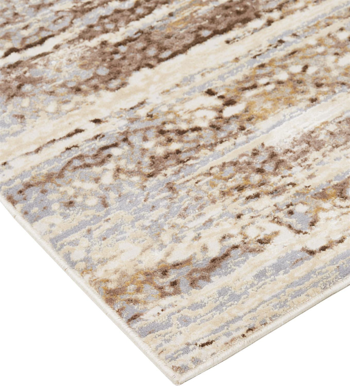 Parker 3705F Ivory/Brown Rug - Rug & Home