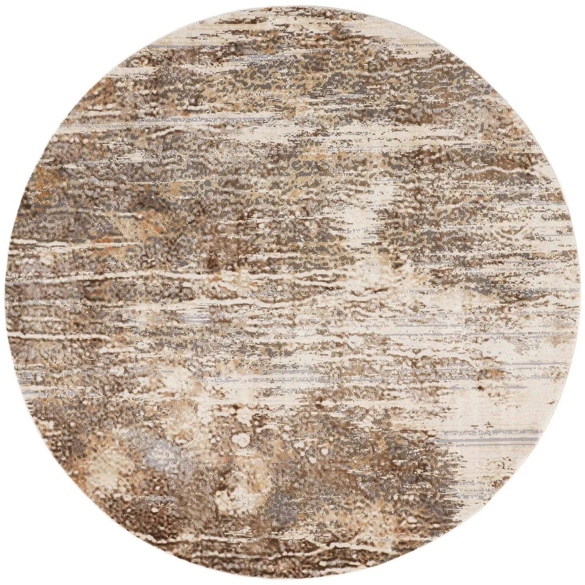 Parker 3705F Ivory/Brown Rug - Rug & Home