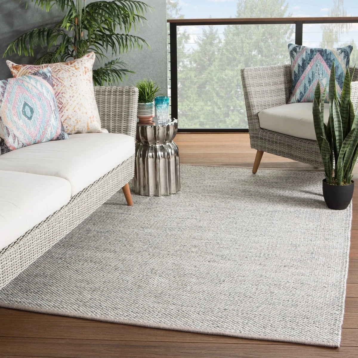 Pasadena Psd03 Lamanda Taupe/Gray Rug
