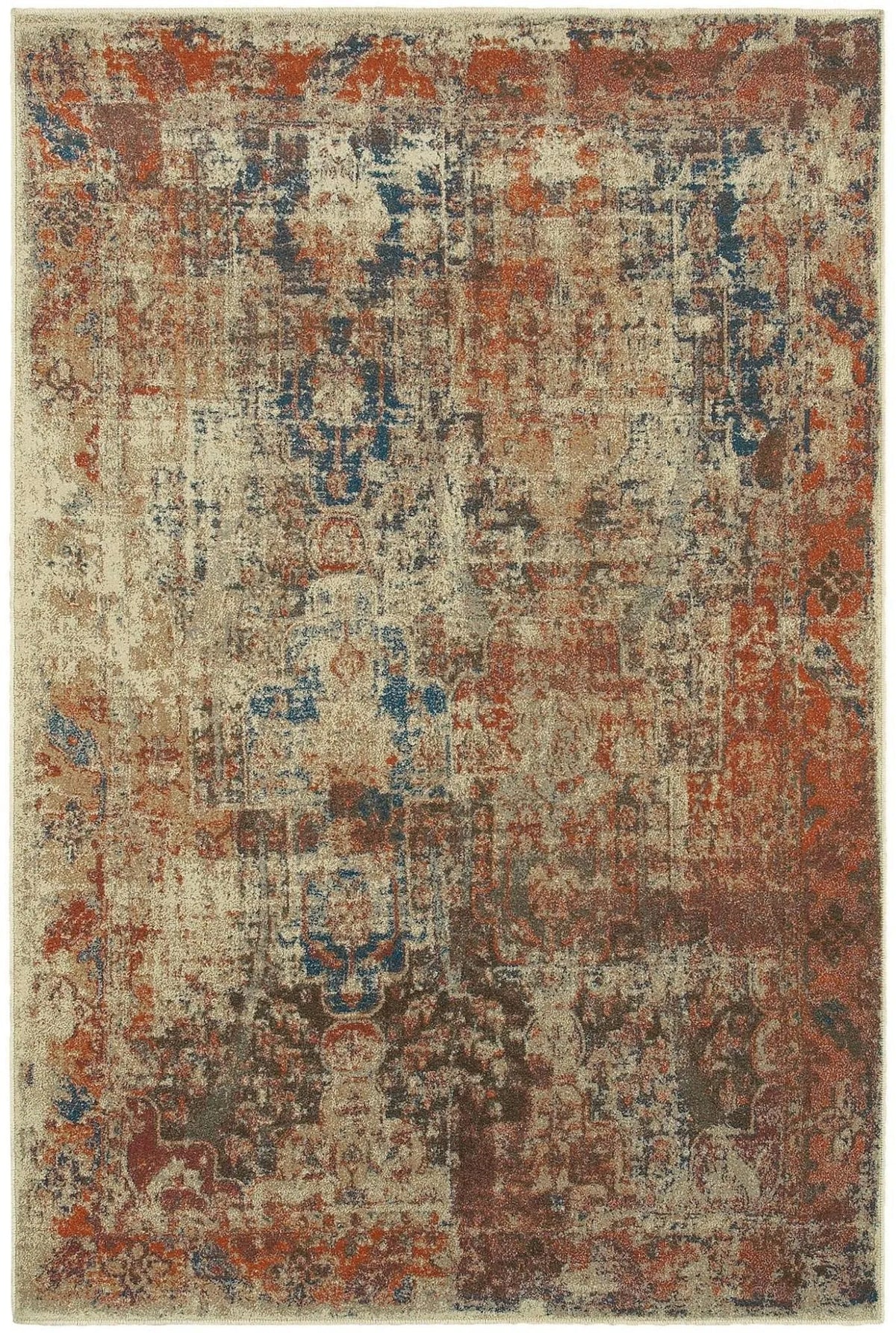 Pasha 521x Beige/ Multi Rug - Rug & Home