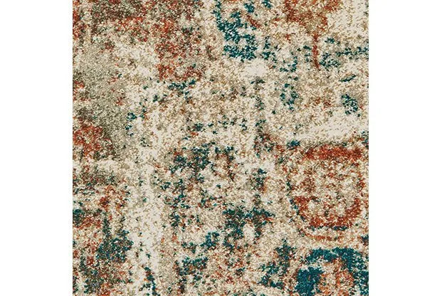 Pasha 521X Beige/ Multi Rug - Rug & Home