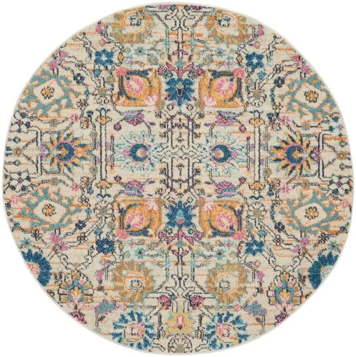 Passion PSN01 Ivory/Multi Rug - Rug & Home