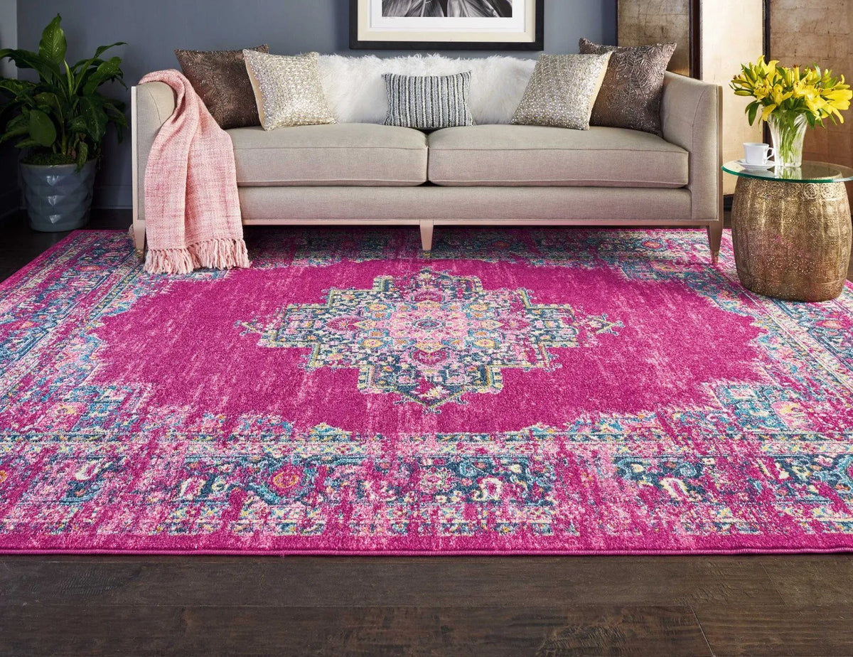 Passion Psn03 Fuchsia Rug - Rug & Home