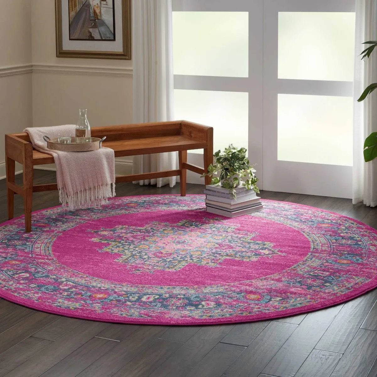 Passion Psn03 Fuchsia Rug - Rug & Home