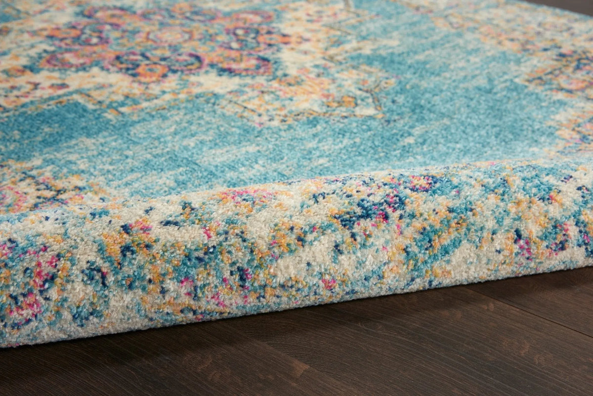 Passion PSN03 Light Blue Rug - Rug & Home