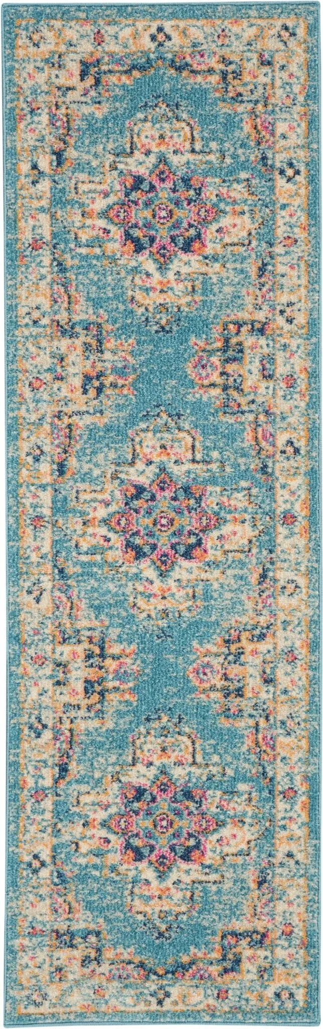 Passion PSN03 Light Blue Rug - Rug & Home