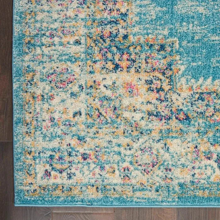 Passion PSN03 Light Blue Rug - Rug & Home