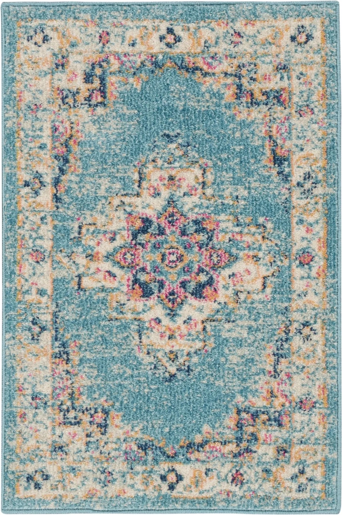 Passion PSN03 Light Blue Rug - Rug & Home