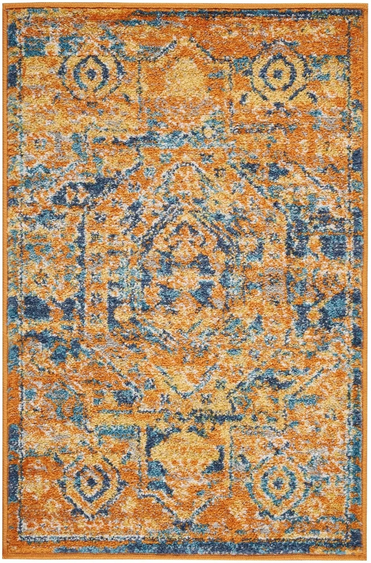 Passion PSN07 Teal/Sun Rug